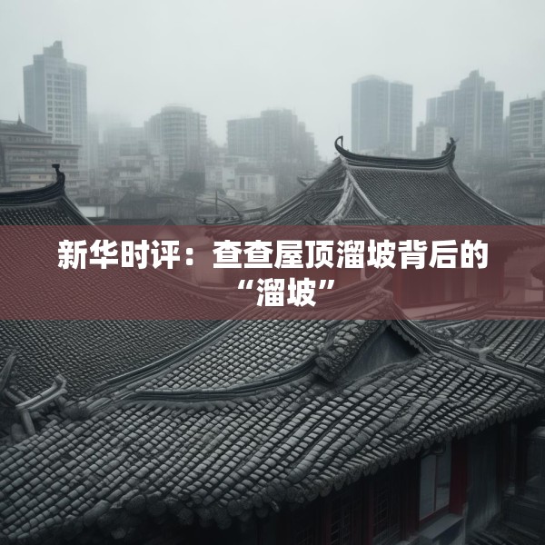 新华时评：查查屋顶溜坡背后的“溜坡”