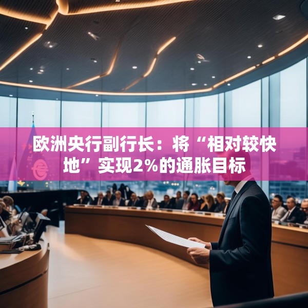 欧洲央行副行长：将“相对较快地”实现2%的通胀目标