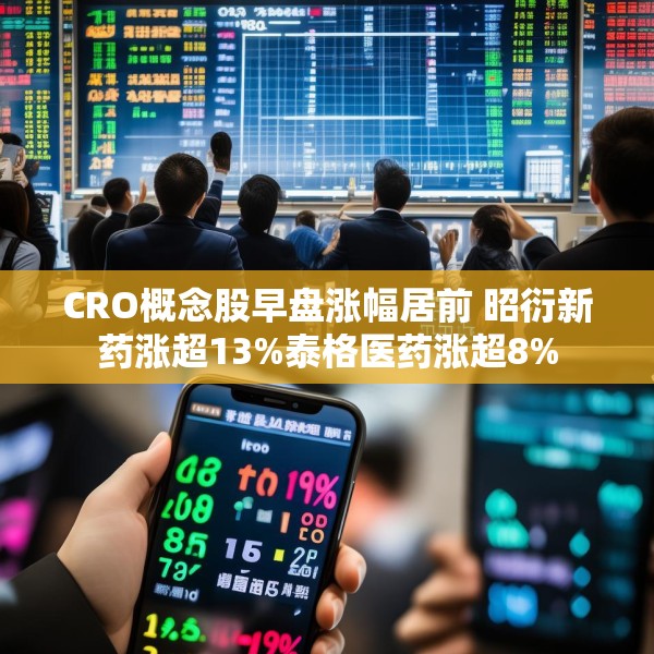 CRO概念股早盘涨幅居前 昭衍新药涨超13%泰格医药涨超8%