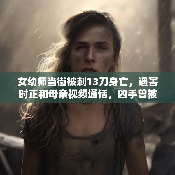 女幼师当街被刺13刀身亡，遇害时正和母亲视频通话，凶手曾被鉴定有精神病