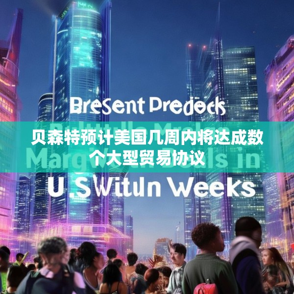 贝森特预计美国几周内将达成数个大型贸易协议