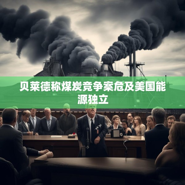 贝莱德称煤炭竞争案危及美国能源独立