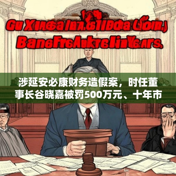 涉延安必康财务造假案，时任董事长谷晓嘉被罚500万元、十年市场禁入