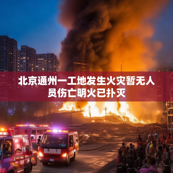 北京通州一工地发生火灾暂无人员伤亡明火已扑灭