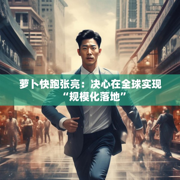 萝卜快跑张亮：决心在全球实现“规模化落地”