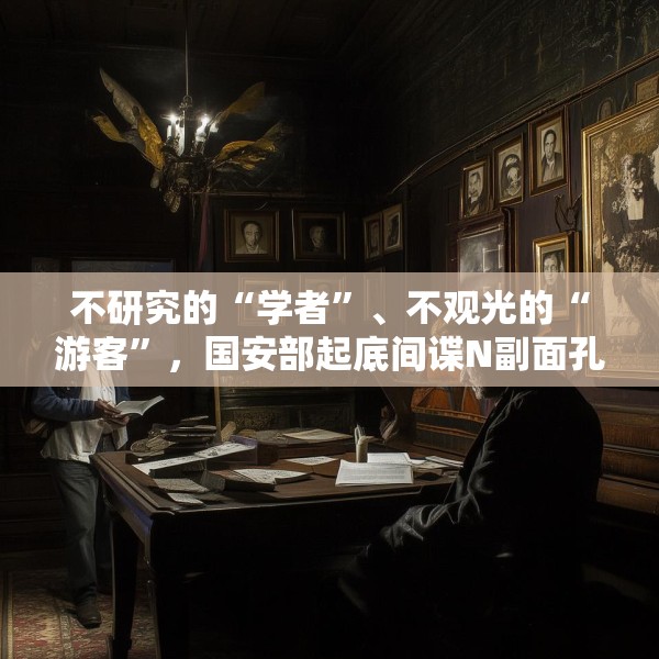 不研究的“学者”、不观光的“游客”，国安部起底间谍N副面孔