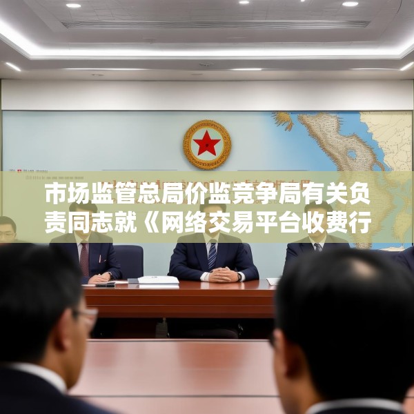 市场监管总局价监竞争局有关负责同志就《网络交易平台收费行为合规指南（征求意见稿）》答记者问