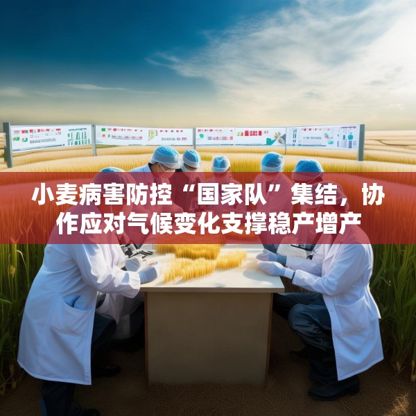小麦病害防控“国家队”集结，协作应对气候变化支撑稳产增产