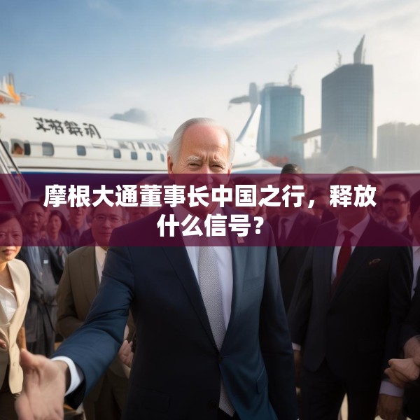 摩根大通董事长中国之行，释放什么信号？