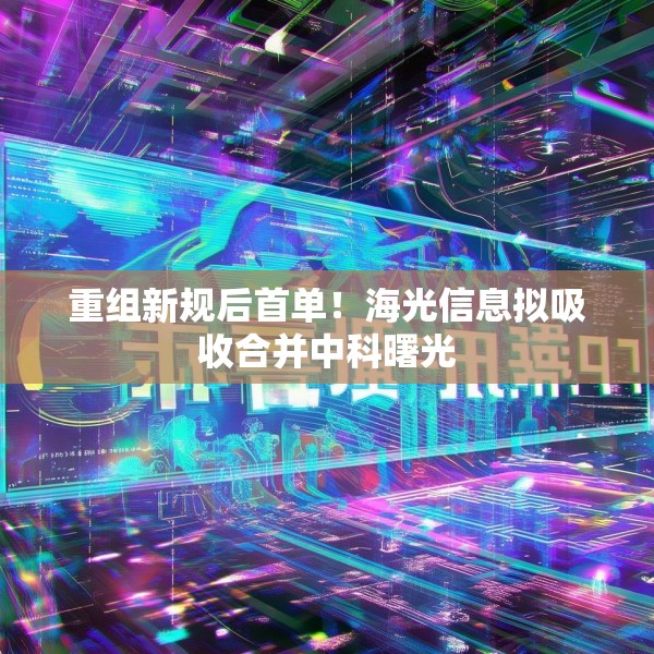 重组新规后首单！海光信息拟吸收合并中科曙光