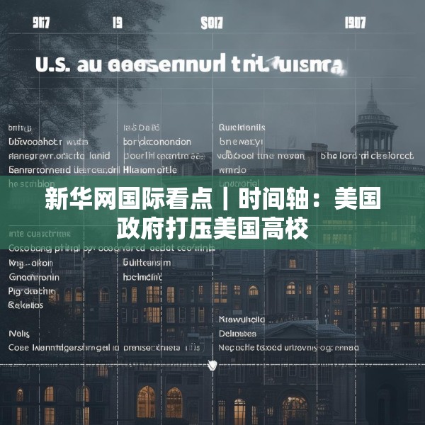 新华网国际看点｜时间轴：美国政府打压美国高校