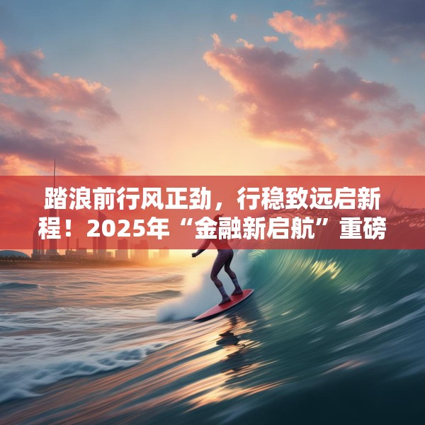 踏浪前行风正劲，行稳致远启新程！2025年“金融新启航”重磅启动