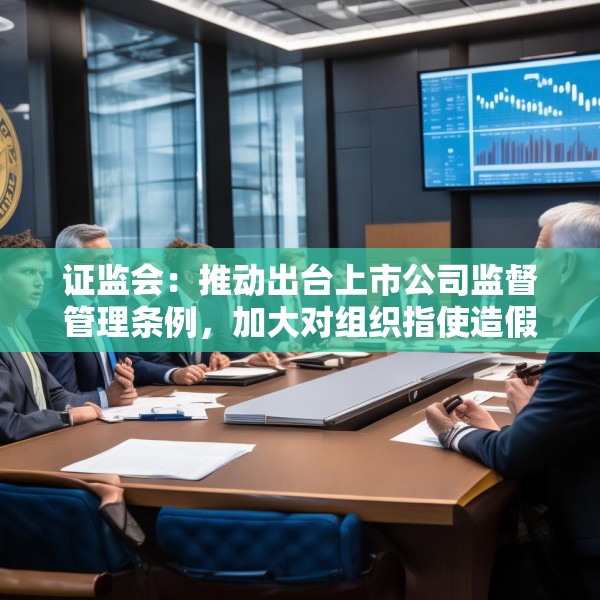 证监会：推动出台上市公司监督管理条例，加大对组织指使造假、资金占用等违法行为的打击力度
