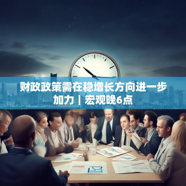 财政政策需在稳增长方向进一步加力｜宏观晚6点