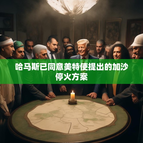 哈马斯已同意美特使提出的加沙停火方案