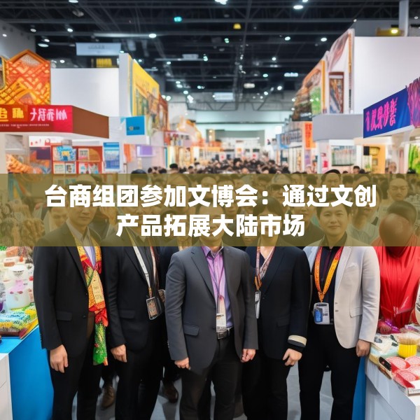 台商组团参加文博会：通过文创产品拓展大陆市场
