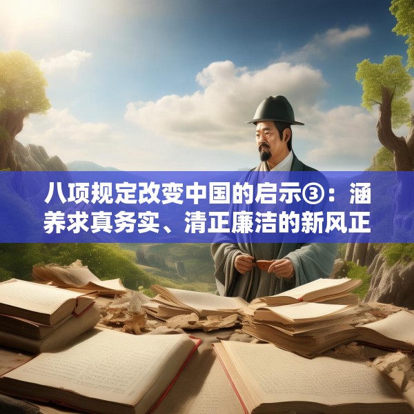 八项规定改变中国的启示③：涵养求真务实、清正廉洁的新风正气