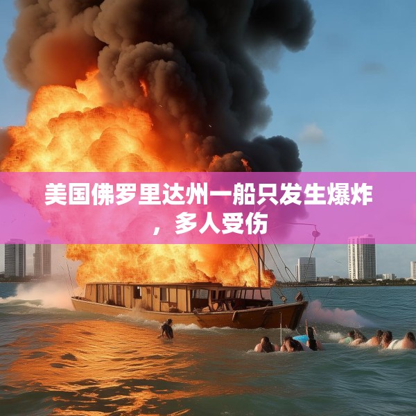 美国佛罗里达州一船只发生爆炸，多人受伤