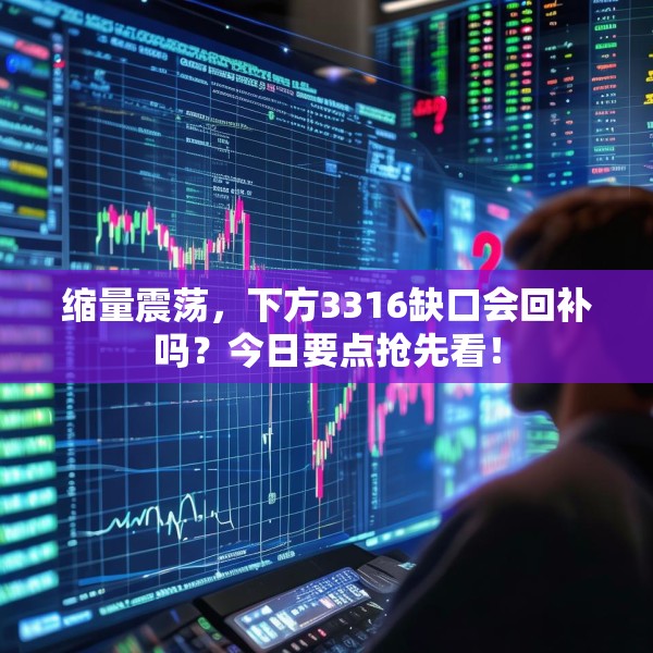 缩量震荡，下方3316缺口会回补吗？今日要点抢先看！