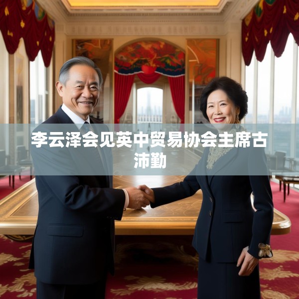 李云泽会见英中贸易协会主席古沛勤