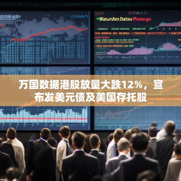 万国数据港股放量大跌12%，宣布发美元债及美国存托股