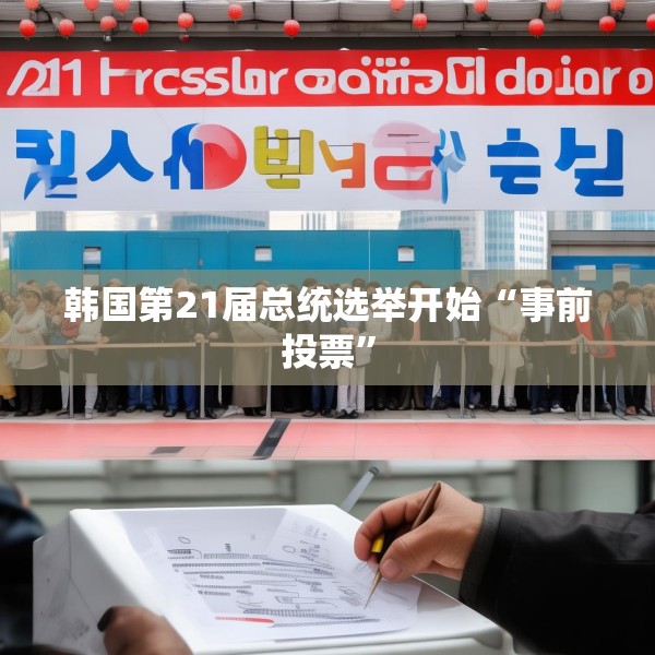 韩国第21届总统选举开始“事前投票”