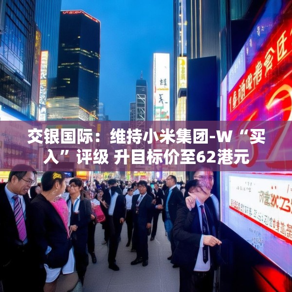交银国际：维持小米集团-W“买入”评级 升目标价至62港元