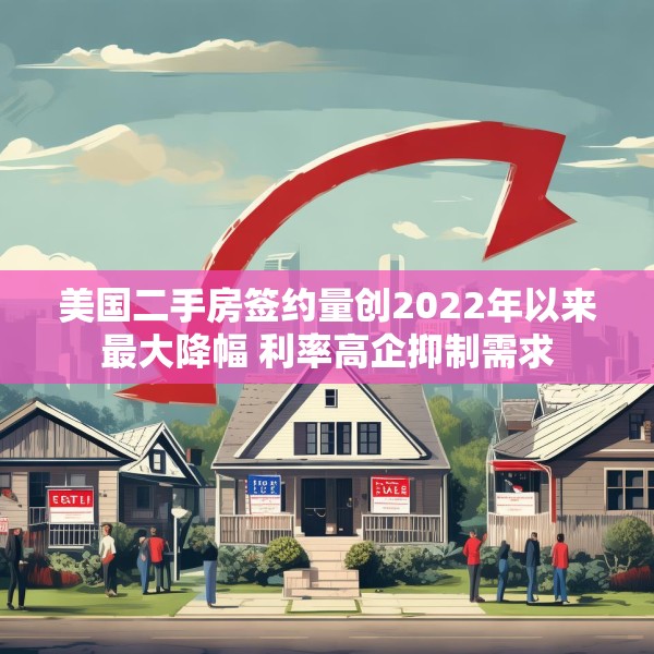 美国二手房签约量创2022年以来最大降幅 利率高企抑制需求