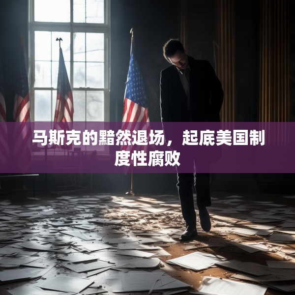 马斯克的黯然退场，起底美国制度性腐败