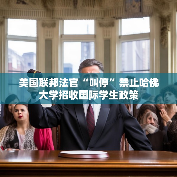 美国联邦法官“叫停”禁止哈佛大学招收国际学生政策