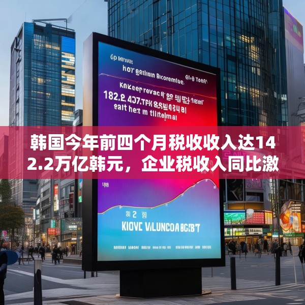 韩国今年前四个月税收收入达142.2万亿韩元，企业税收入同比激增57%