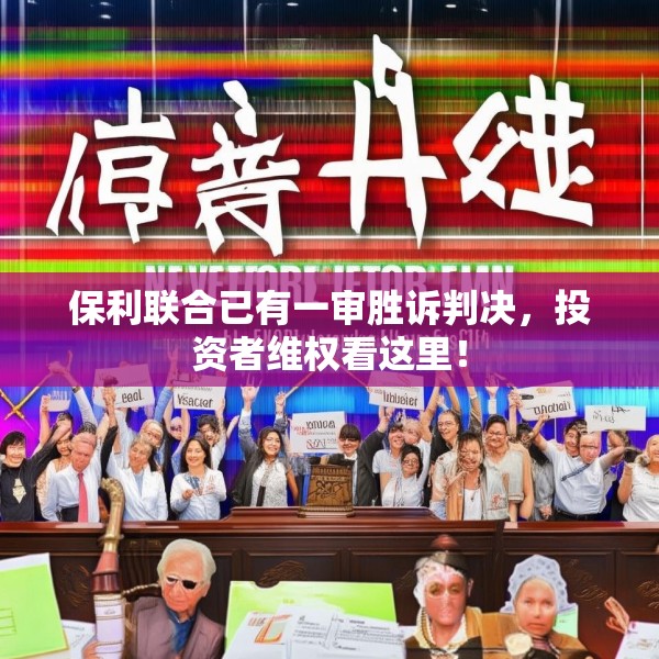保利联合已有一审胜诉判决，投资者维权看这里！