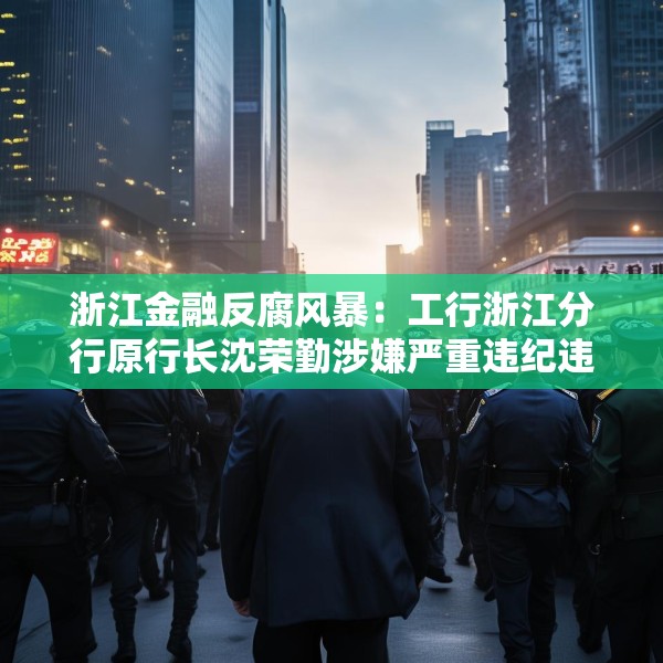 浙江金融反腐风暴：工行浙江分行原行长沈荣勤涉嫌严重违纪违法被查