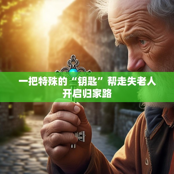 一把特殊的“钥匙”帮走失老人开启归家路