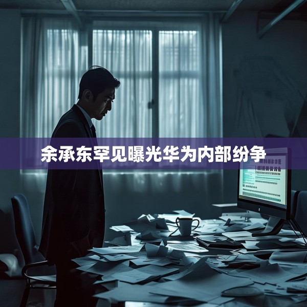 余承东罕见曝光华为内部纷争