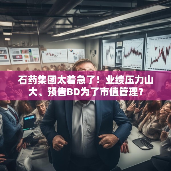 石药集团太着急了！业绩压力山大、预告BD为了市值管理？