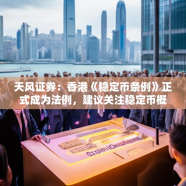 天风证券：香港《稳定币条例》正式成为法例，建议关注稳定币概念相关标的