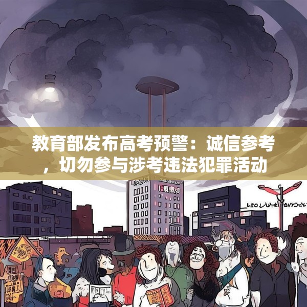教育部发布高考预警：诚信参考，切勿参与涉考违法犯罪活动