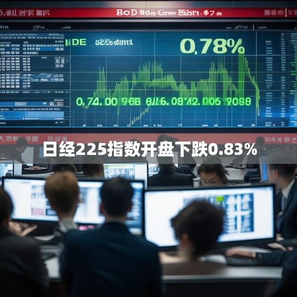 日经225指数开盘下跌0.83%