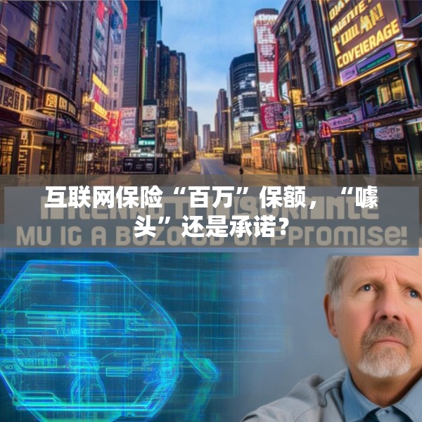 互联网保险“百万”保额，“噱头”还是承诺？