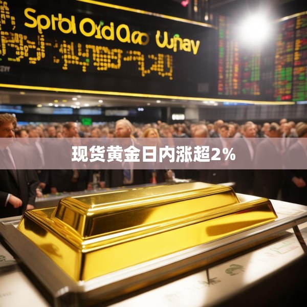 现货黄金日内涨超2%
