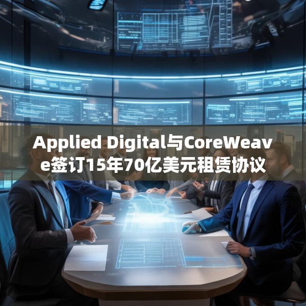 Applied Digital与CoreWeave签订15年70亿美元租赁协议