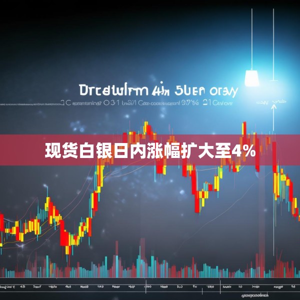 现货白银日内涨幅扩大至4%