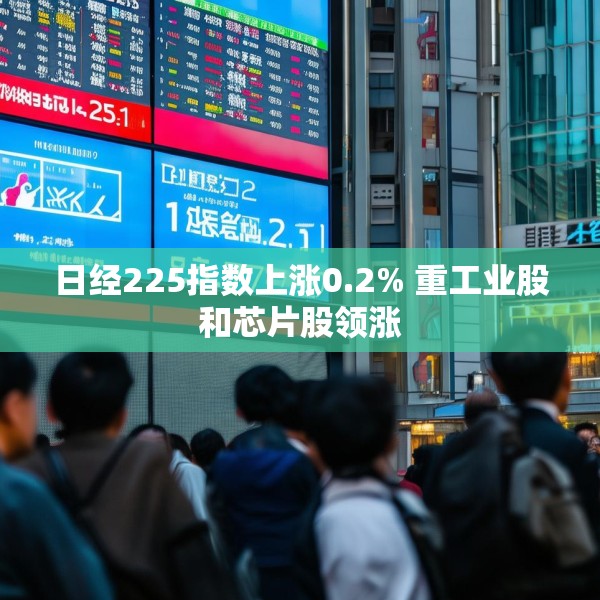 日经225指数上涨0.2% 重工业股和芯片股领涨