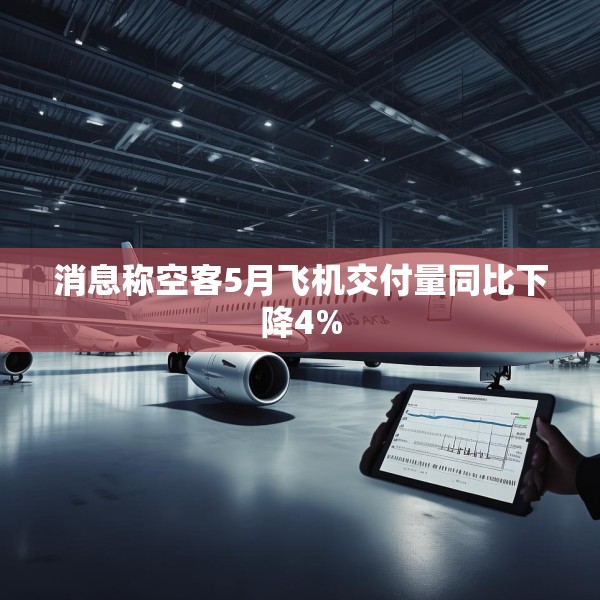 消息称空客5月飞机交付量同比下降4%