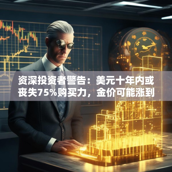 资深投资者警告：美元十年内或丧失75%购买力，金价可能涨到12000美元