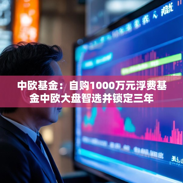 中欧基金：自购1000万元浮费基金中欧大盘智选并锁定三年