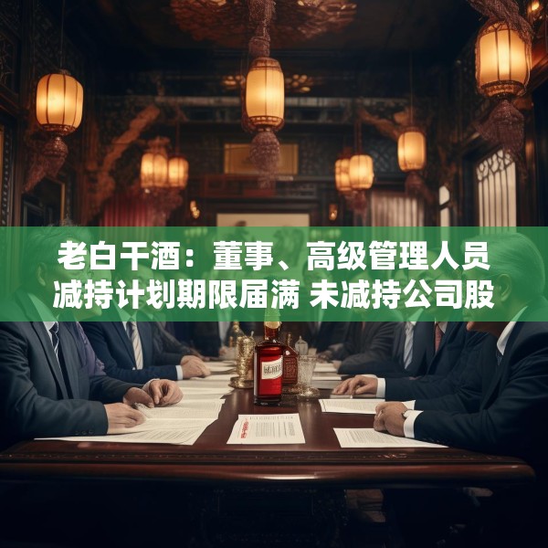 老白干酒：董事、高级管理人员减持计划期限届满 未减持公司股份