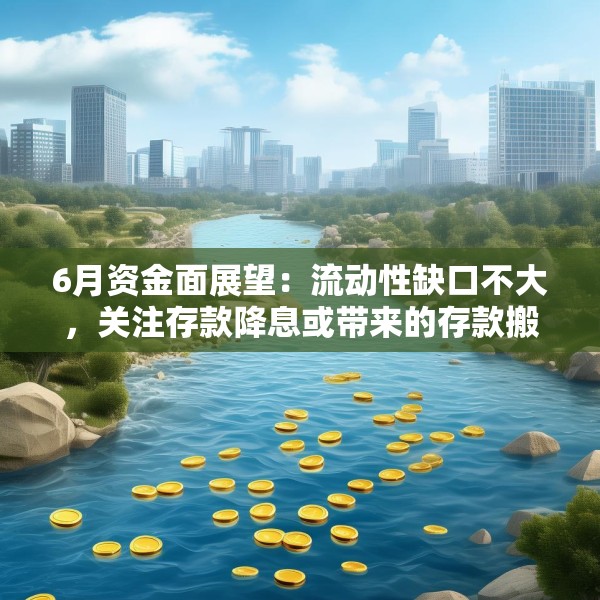 6月资金面展望：流动性缺口不大，关注存款降息或带来的存款搬家等对银行负债端的影响