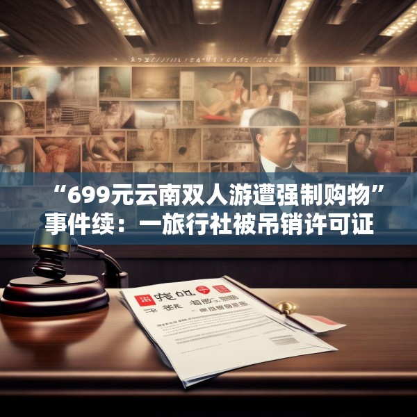 “699元云南双人游遭强制购物”事件续：一旅行社被吊销许可证